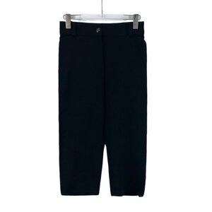 Chanel Black casual wide-leg pants
